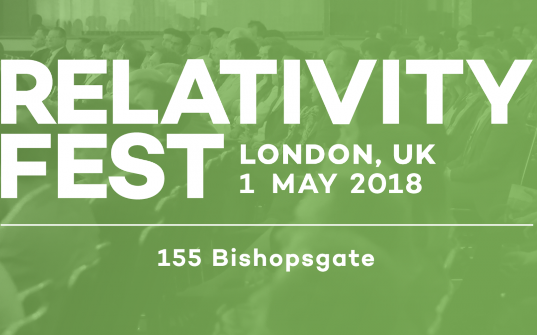 Heureka at RelativityFest London
